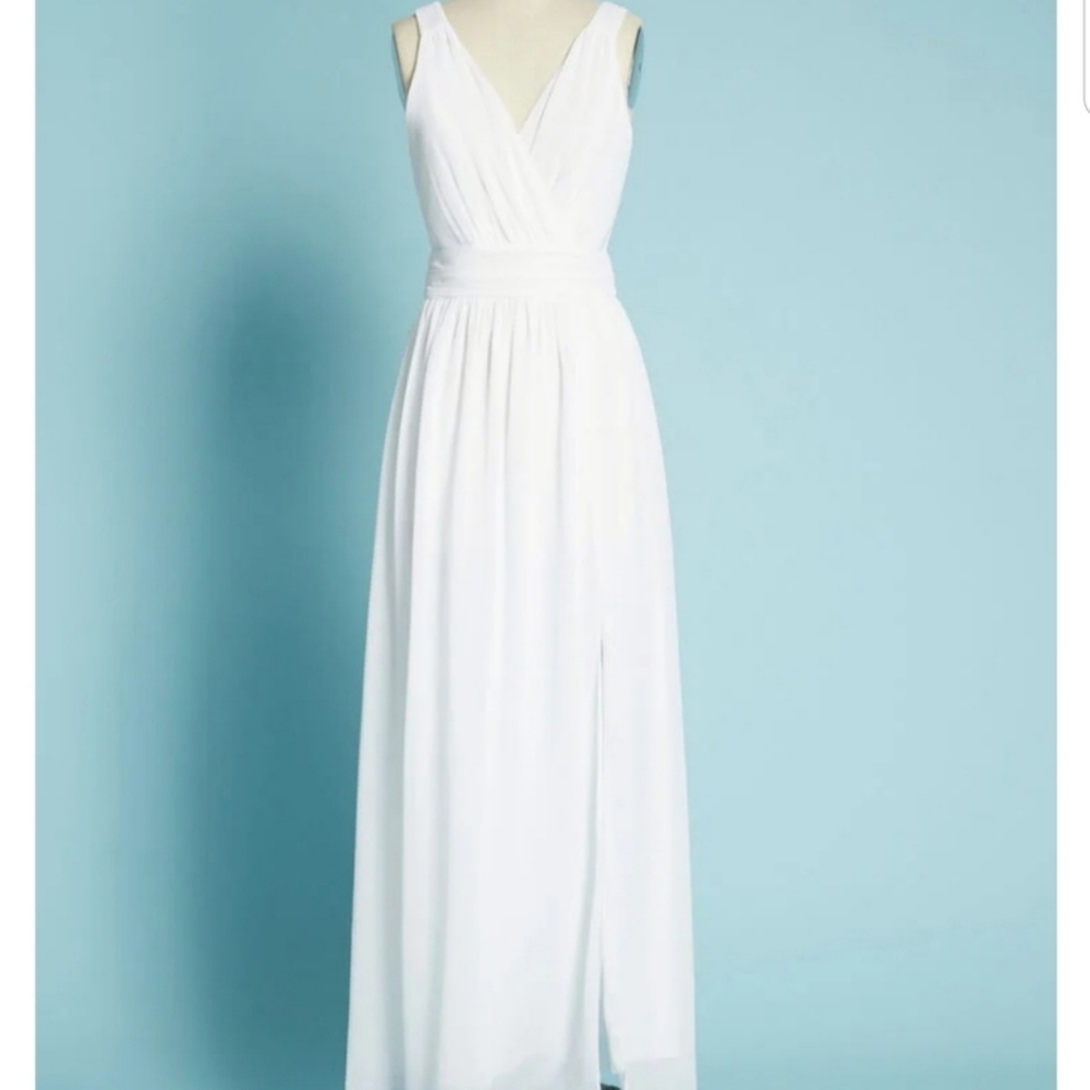 Modcloth White Maxi Dress